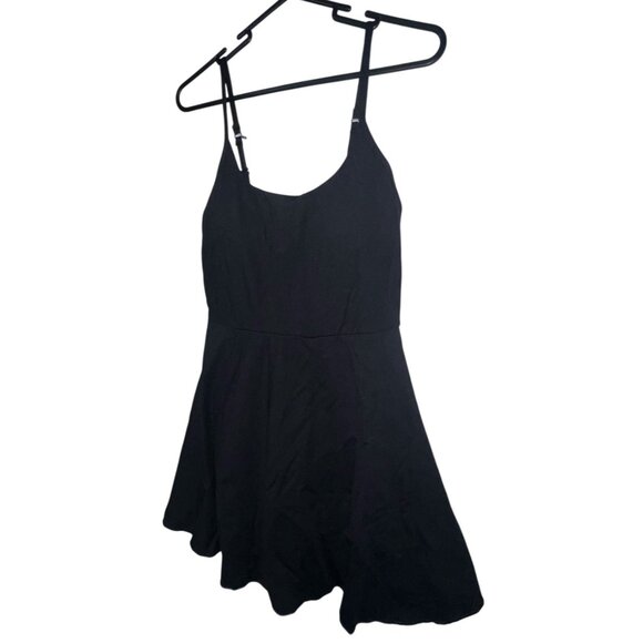 Halara Softly Zero Plush 2-in-1 Pocket Mini Active Dress Sz Small Womens Black A - Picture 14 of 14